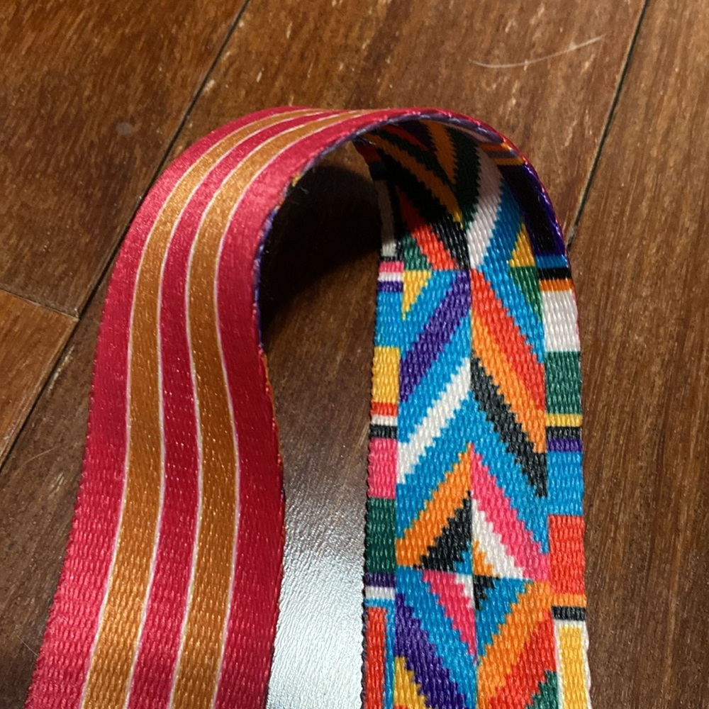 Boho Multicolored Double Sided Replacement Bag St… - image 2